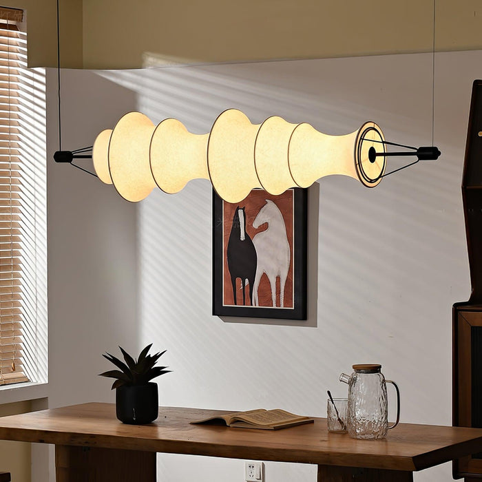 Linna Silk Pendant Lamp-DWHOME