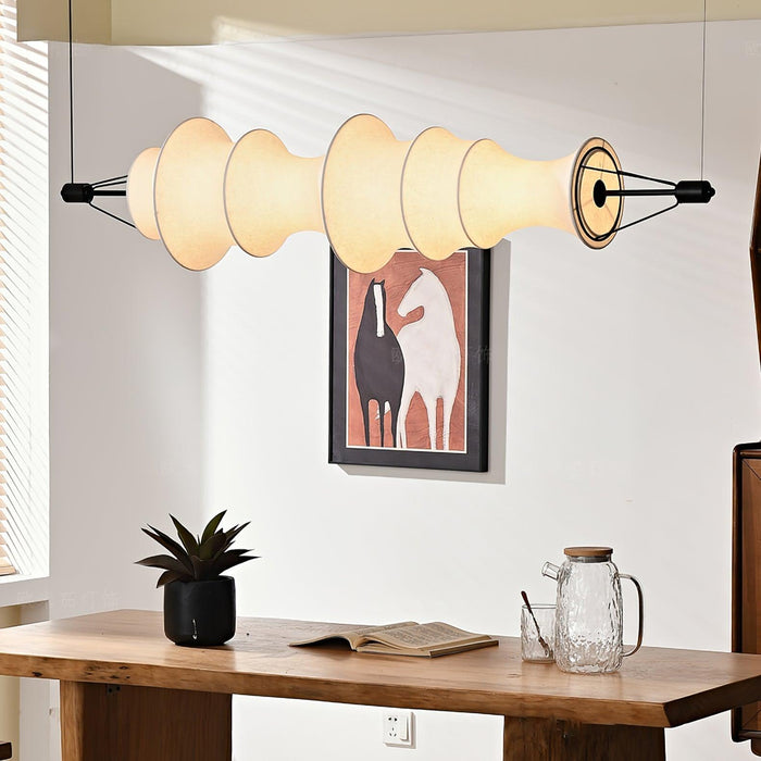 Linna Silk Pendant Lamp-DWHOME