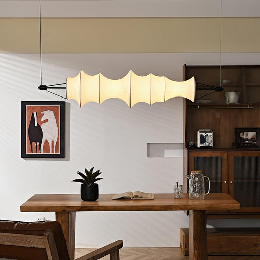 Linna Silk Pendant Lamp-DWHOME