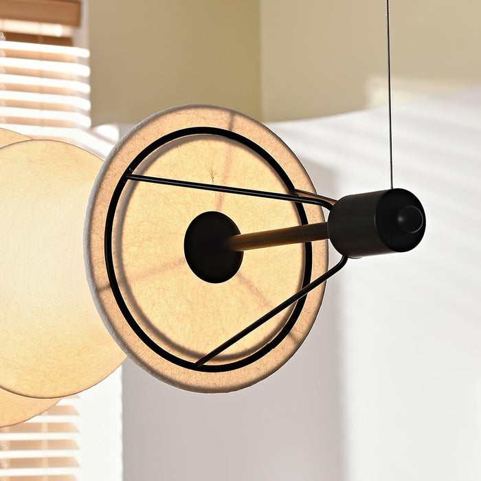 Linna Silk Pendant Lamp-DWHOME