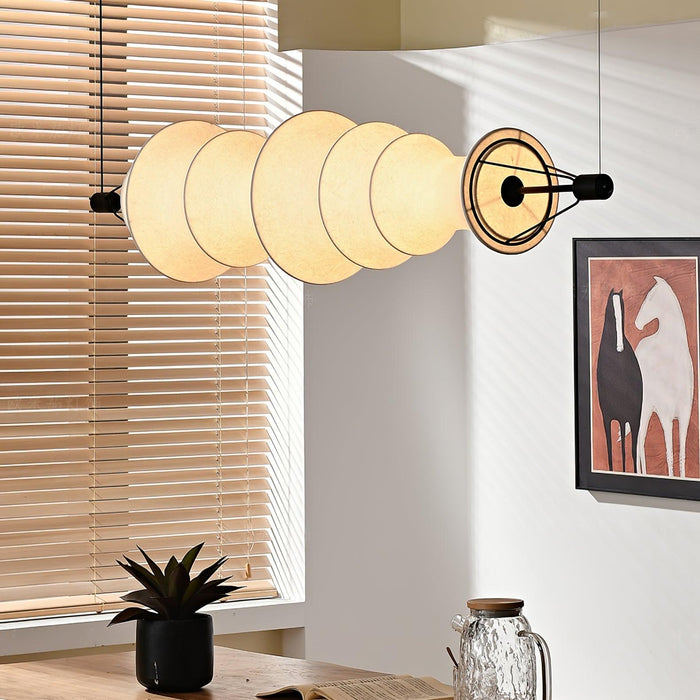 Linna Silk Pendant Lamp-DWHOME