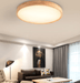Linnea Scandinavian Slender Wooden Round Ceiling Light - DWHOME
