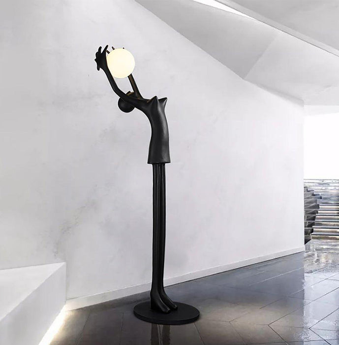 Liora Sculpture Floor Lamp-DWHOME