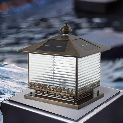 Liora Solar Pagoda Outdoor Light-DWHOME