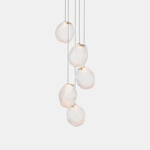 Liquid Glass Stone Pendant Light - DWHOME