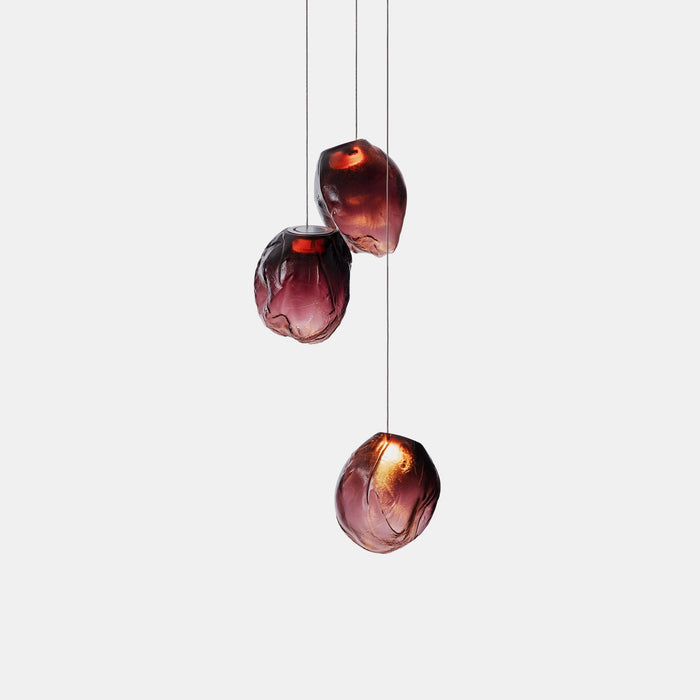 Liquid Glass Stone Pendant Light - DWHOME