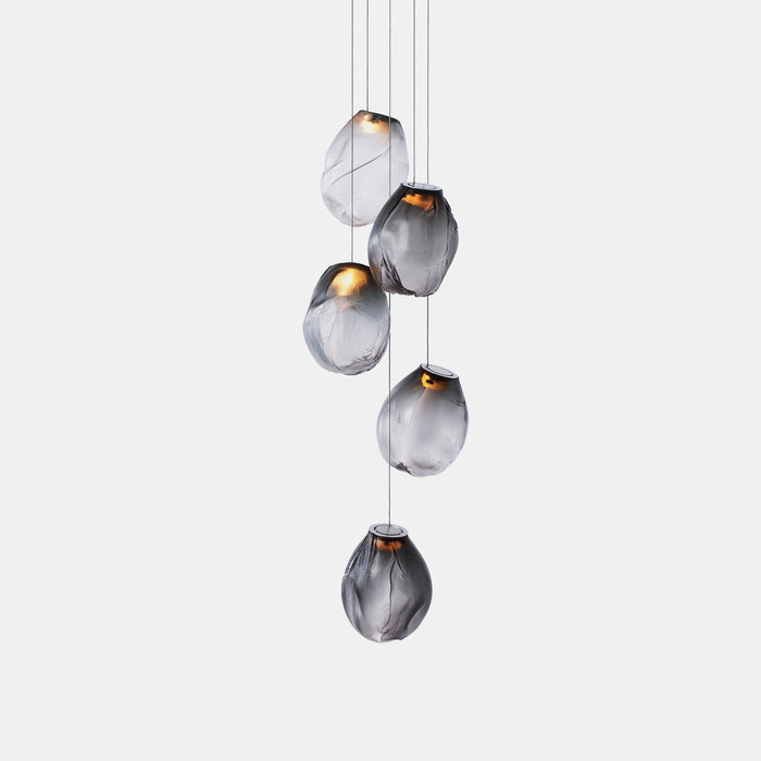 Liquid Glass Stone Pendant Light - DWHOME