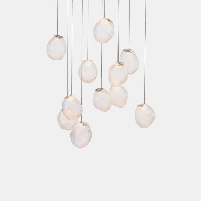 Liquid Glass Stone Pendant Light - DWHOME