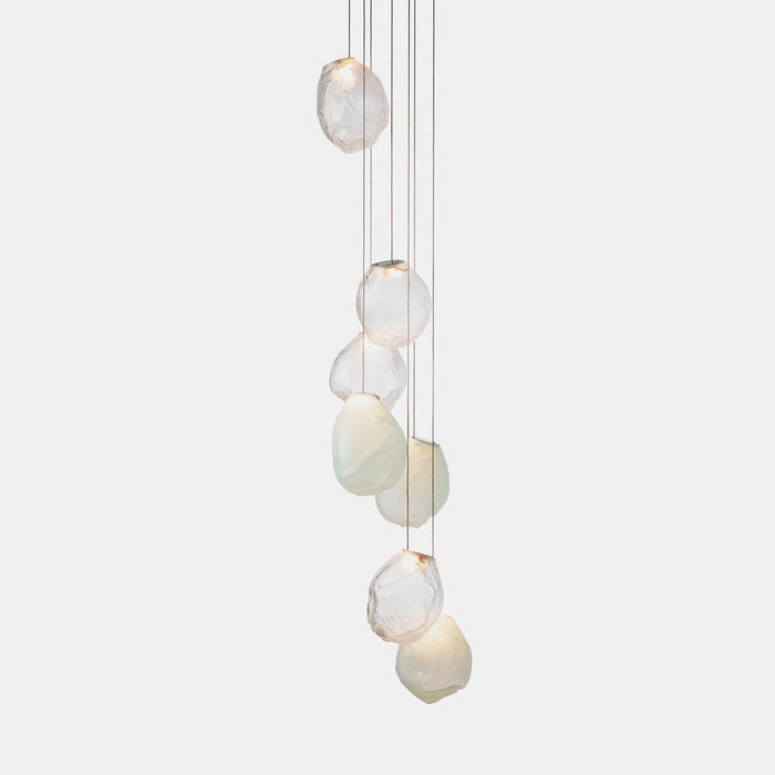 Liquid Glass Stone Pendant Light - DWHOME