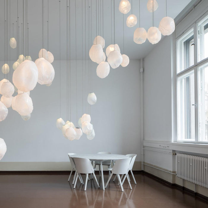 Liquid Glass Stone Pendant Light - DWHOME