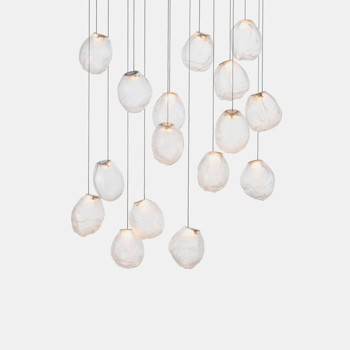 Liquid Glass Stone Pendant Light - DWHOME