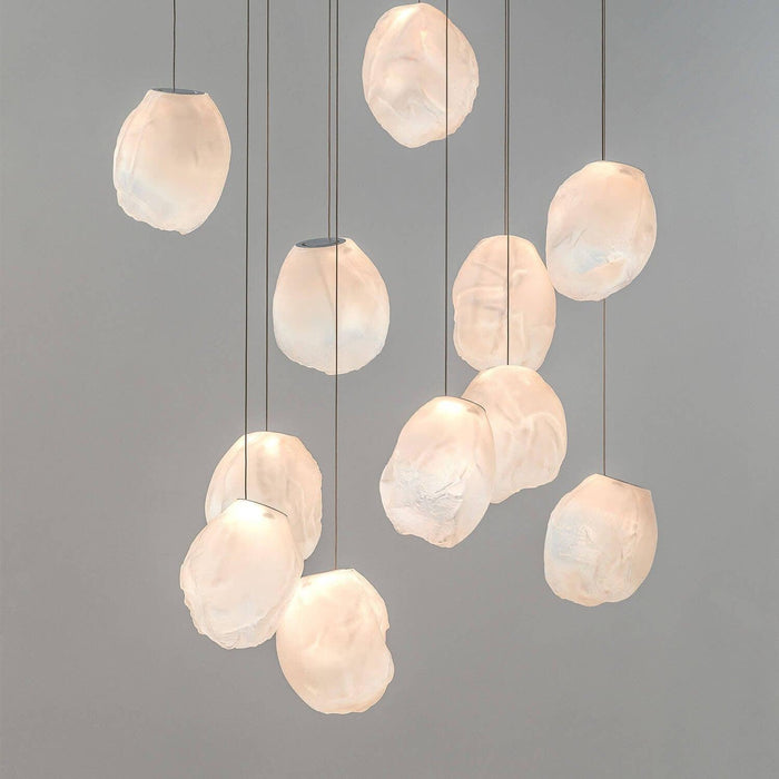 Liquid Glass Stone Pendant Light - DWHOME