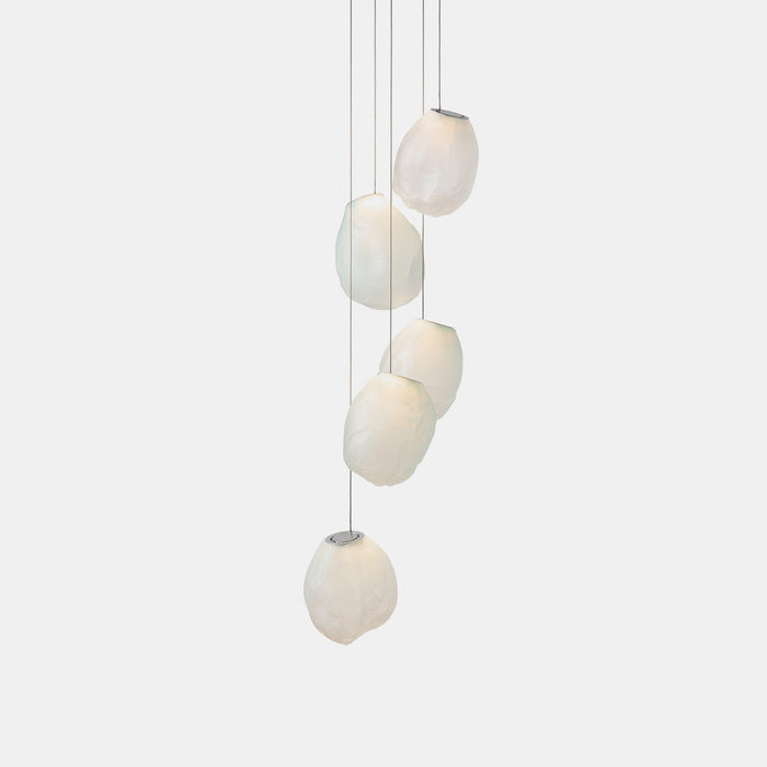 Liquid Glass Stone Pendant Light - DWHOME
