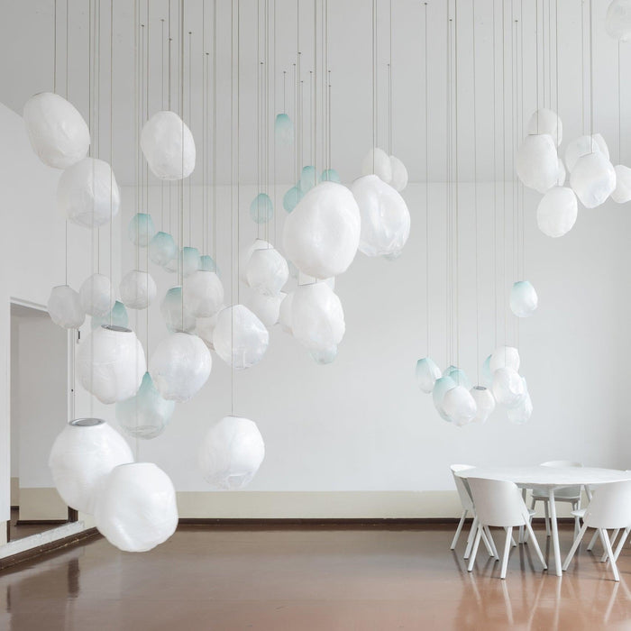 Liquid Glass Stone Pendant Light - DWHOME