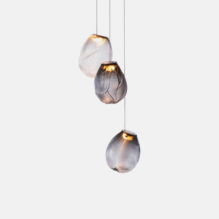 Liquid Glass Stone Pendant Light - DWHOME