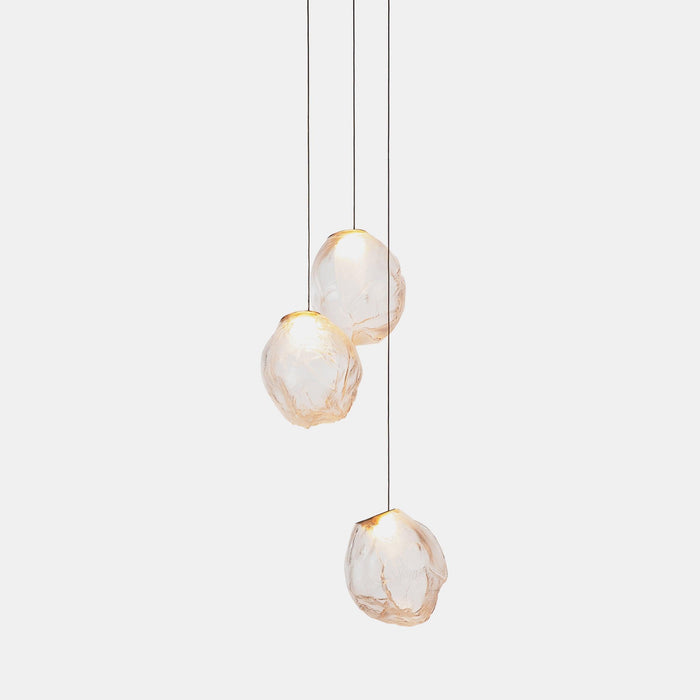 Liquid Glass Stone Pendant Light - DWHOME