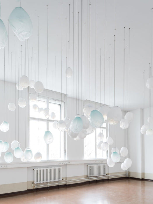 Liquid Glass Stone Pendant Light - DWHOME