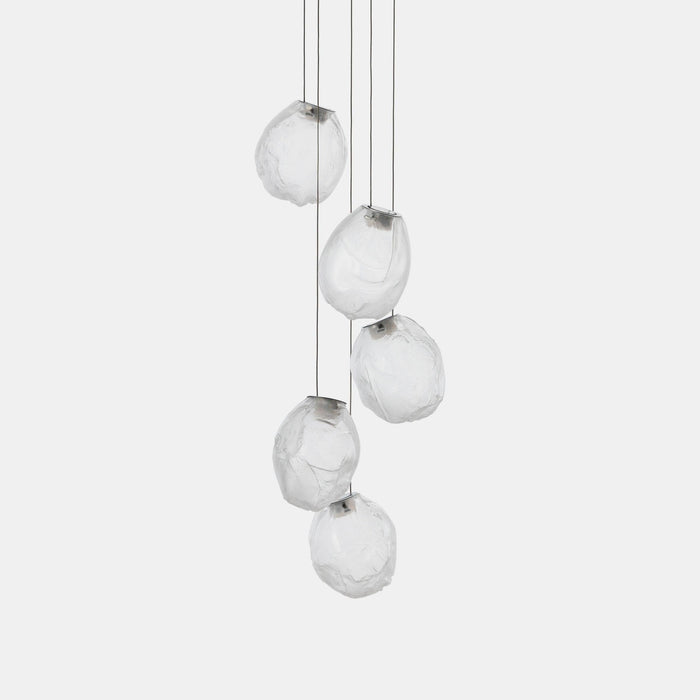 Liquid Glass Stone Pendant Light - DWHOME