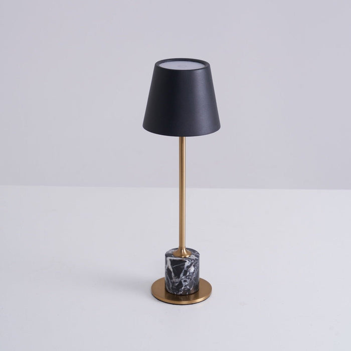 Lirio Mini Marble Table Lamp-DWHOME