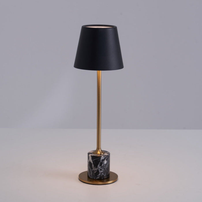 Lirio Mini Marble Table Lamp-DWHOME