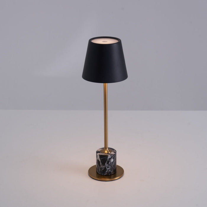 Lirio Mini Marble Table Lamp-DWHOME