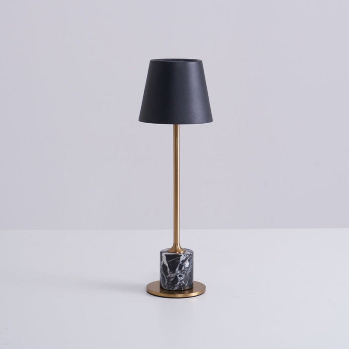 Lirio Mini Marble Table Lamp-DWHOME