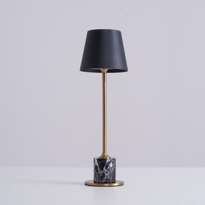Lirio Mini Marble Table Lamp-DWHOME