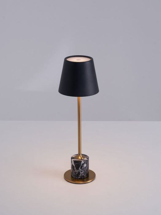 Lirio Mini Marble Table Lamp-DWHOME