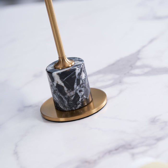 Lirio Mini Marble Table Lamp-DWHOME