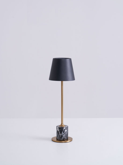 Lirio Mini Marble Table Lamp-DWHOME
