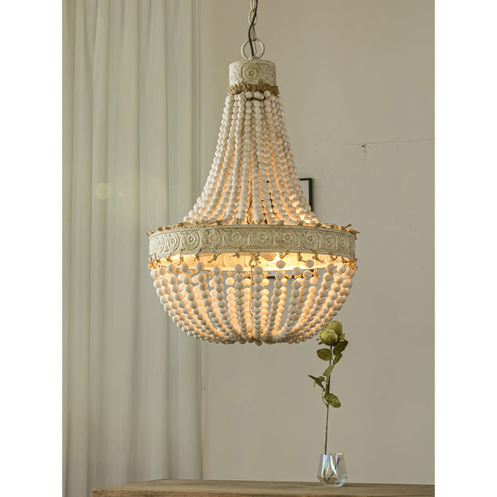 Littlefield Beaded Chandelier-DWHOME