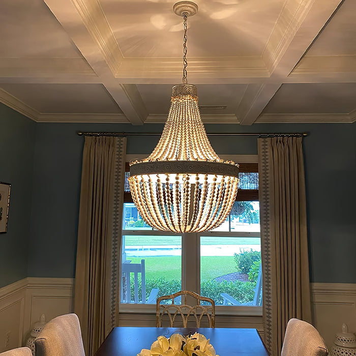 Littlefield Beaded Chandelier-DWHOME