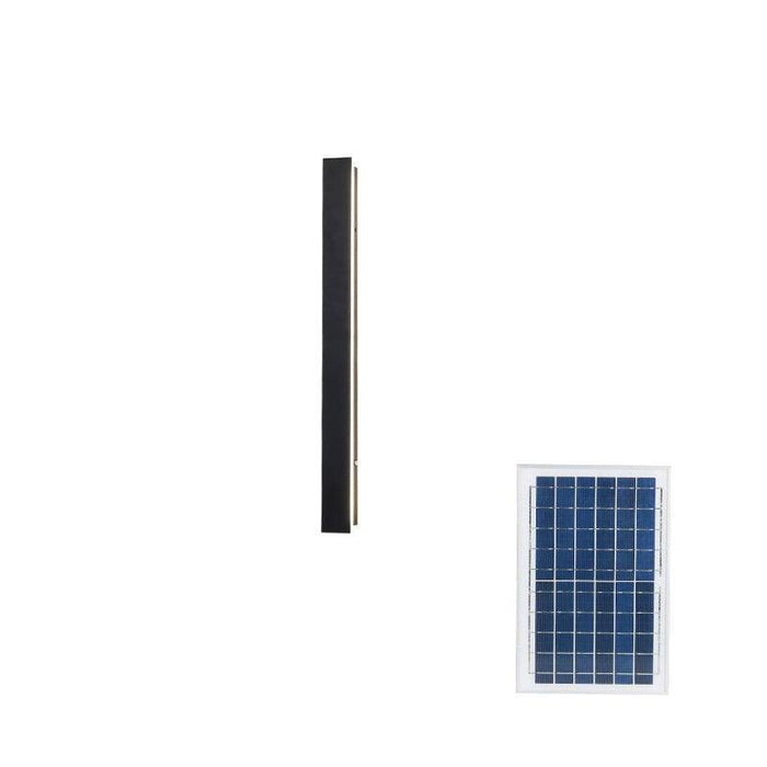 Long Strip Solar Outdoor Sconce-DWHOME