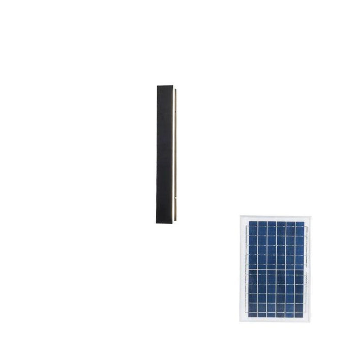 Long Strip Solar Outdoor Sconce-DWHOME