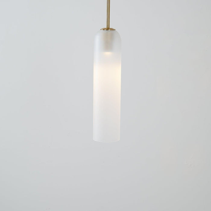 Long Tube Glass Pendant Light - DWHOME