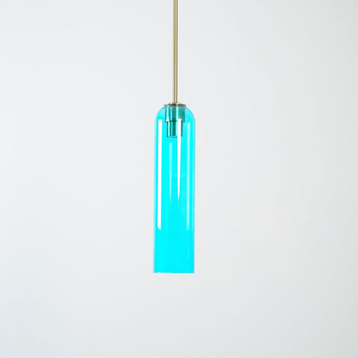Long Tube Glass Pendant Light - DWHOME
