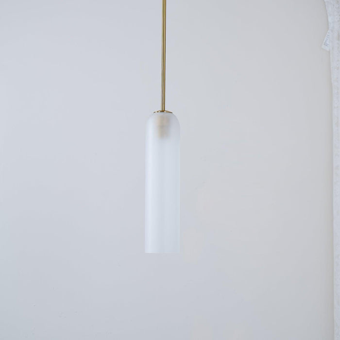Long Tube Glass Pendant Light - DWHOME