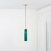 Long Tube Glass Pendant Light - DWHOME