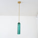 Long Tube Glass Pendant Light - DWHOME