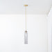 Long Tube Glass Pendant Light - DWHOME