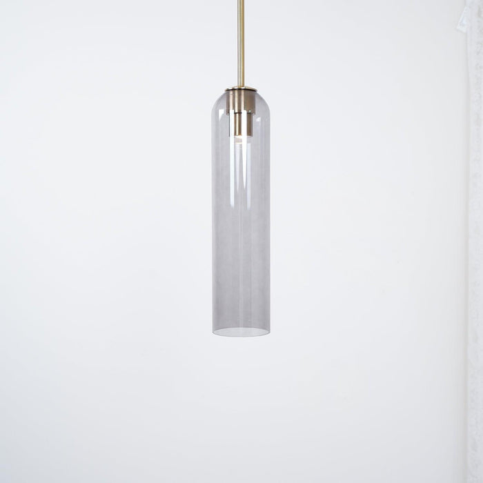 Long Tube Glass Pendant Light - DWHOME