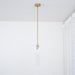Long Tube Glass Pendant Light - DWHOME