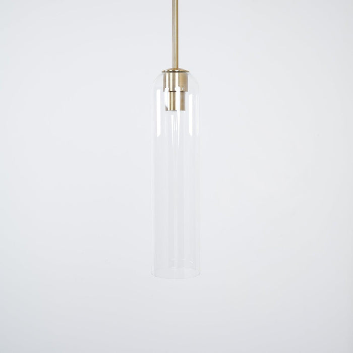 Long Tube Glass Pendant Light - DWHOME