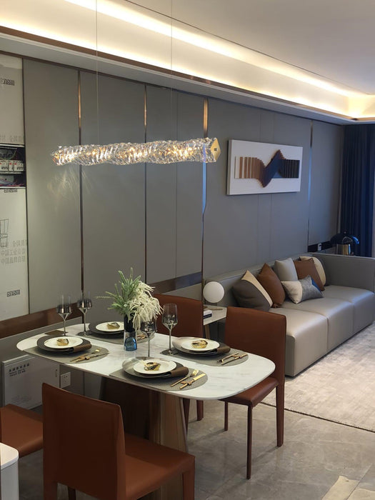 Long Crystal Pendant Lamp-DWHOME