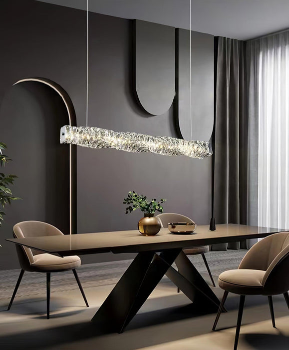Long Crystal Pendant Lamp-DWHOME