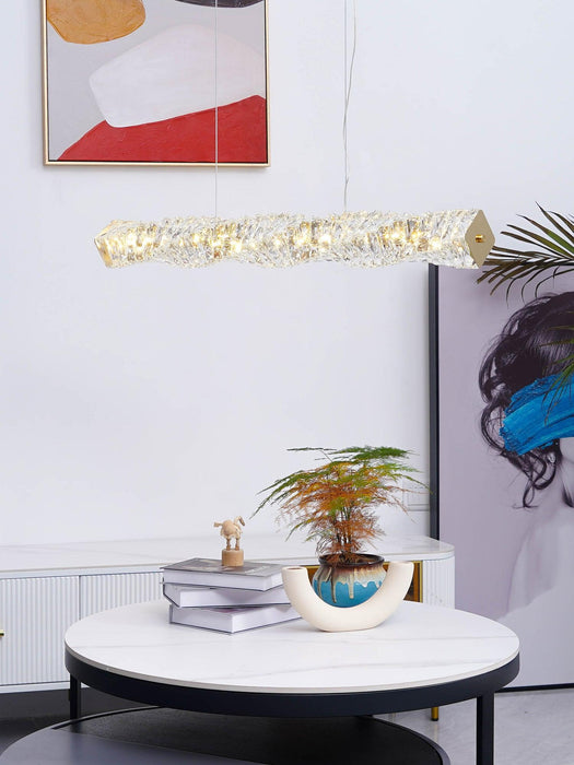 Long Crystal Pendant Lamp-DWHOME