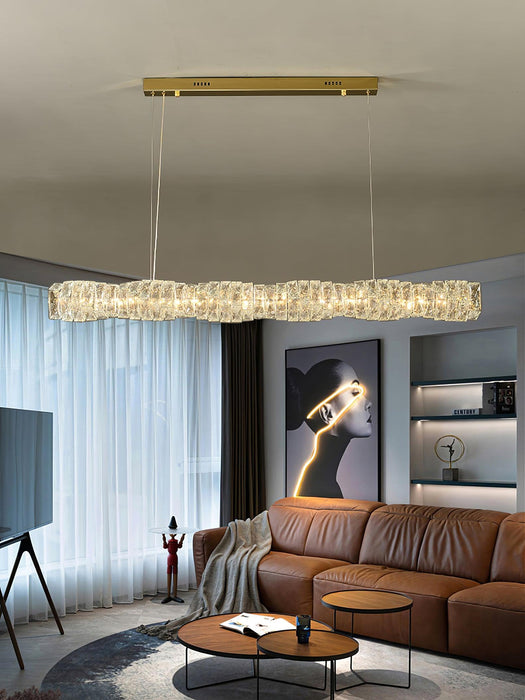 Long Crystal Pendant Lamp-DWHOME