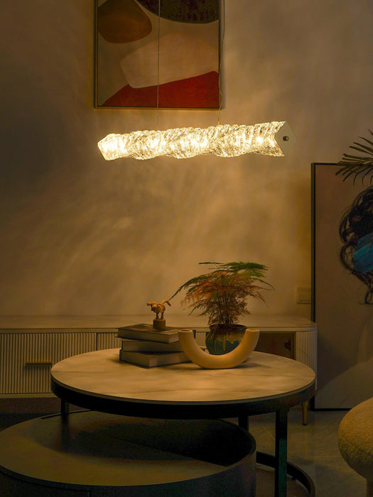 Long Crystal Pendant Lamp-DWHOME
