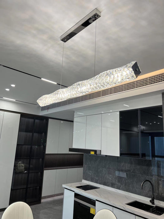 Long Crystal Pendant Lamp-DWHOME