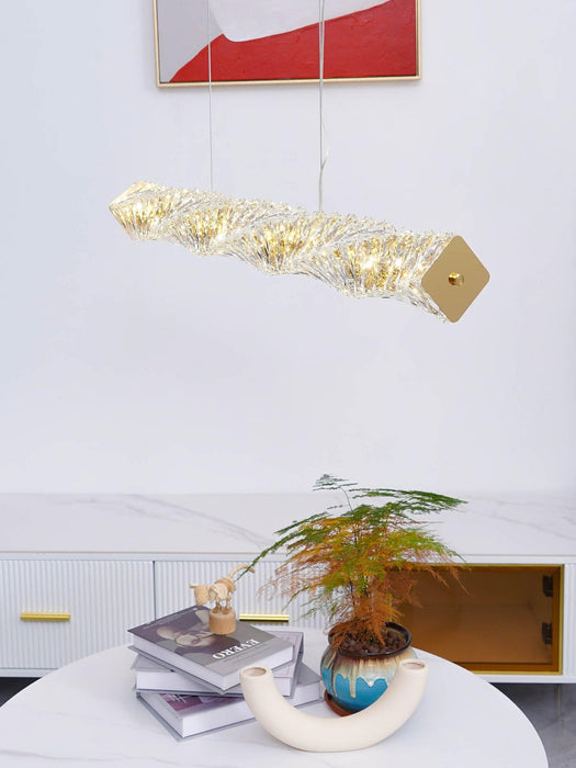Long Crystal Pendant Lamp-DWHOME